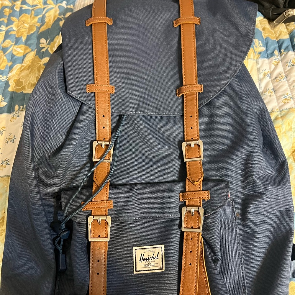 Herschel Supply Co backpack. Only used a few times. Very clean inside and out